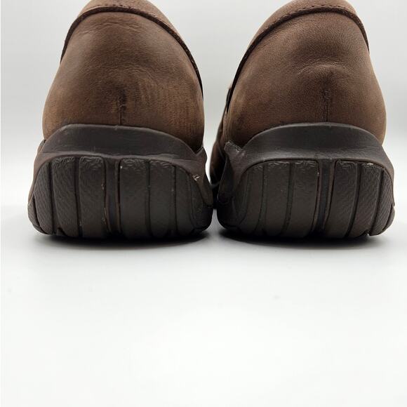 Merrell Encore Moc 4 Women's‎ 7.5 Brown Leather Slip On Comfort Shoes - Picture 10 of 11